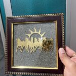 Pyrite 7 Horses | Money Magnet Frame