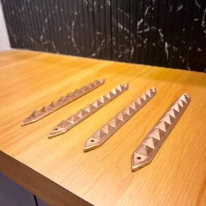 Vastu Copper Strip Pyramid Divider 1pc [ Wrong Toilet Direction, Cutting Extention]